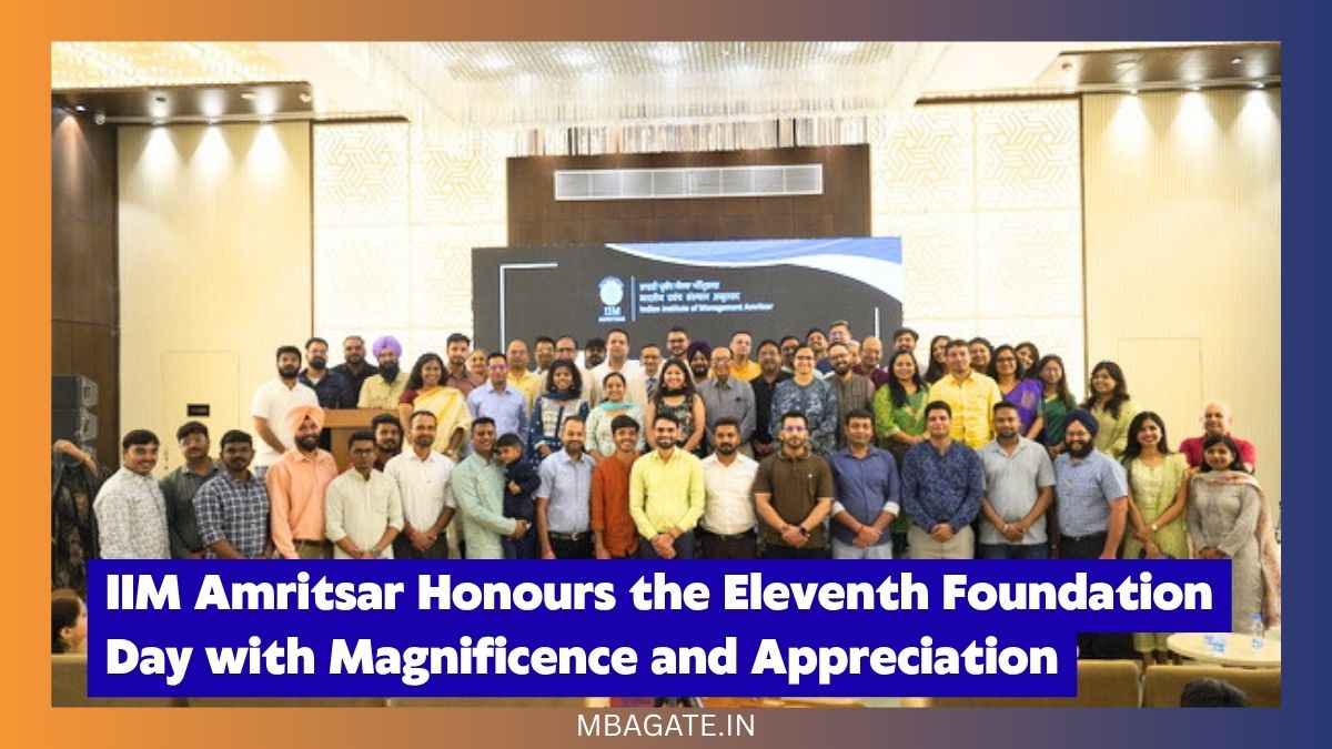 IIM Amritsar Honours the Eleventh Foundation Day with Magnificence and Appreciation