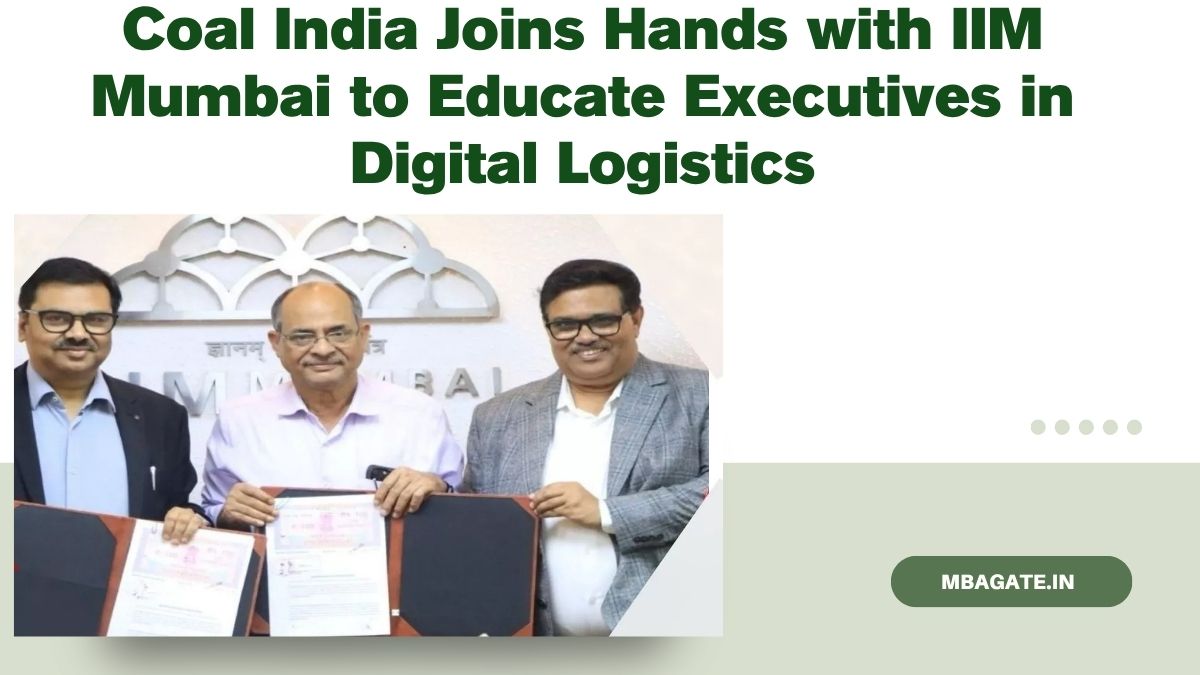 Coal India Joins Hands with IIM Mumbai to Educate Executives in Digital Logistics